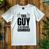 Awesome Grandad Customised T-Shirt – The Cool Daddy Gift