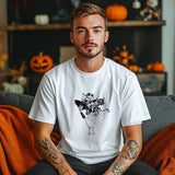 Tim Burton Finger Puppets Graphic Organic Cotton T-Shirt