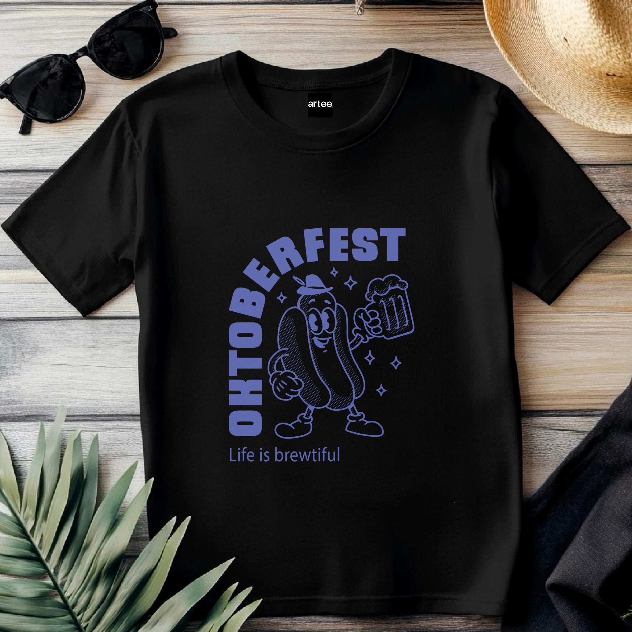 Oktoberfest T-Shirt – Funny Beer Festival Tee – Bavarian Costume Shirt – German Party Outfit – Lederhosen Style – Beer Lover Gift