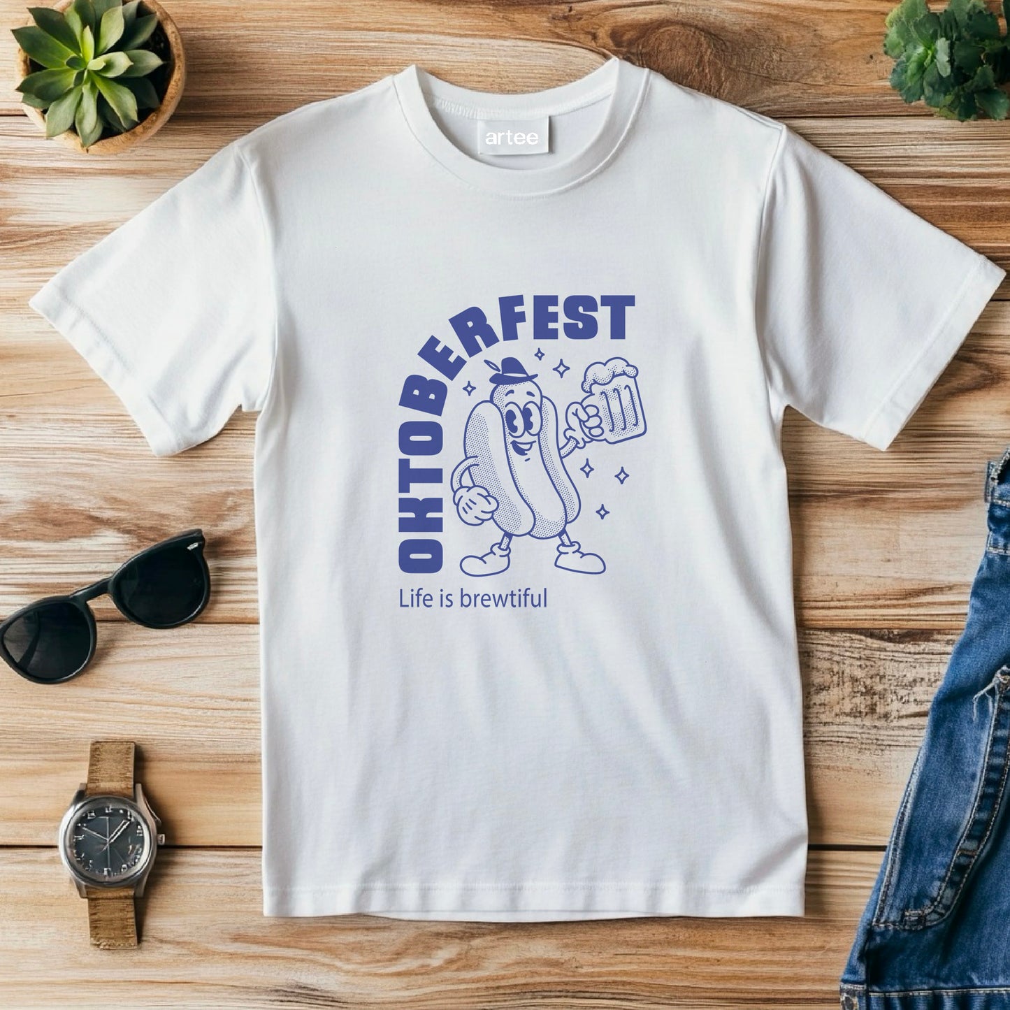Oktoberfest T-Shirt – Funny Beer Festival Tee – Bavarian Costume Shirt – German Party Outfit – Lederhosen Style – Beer Lover Gift